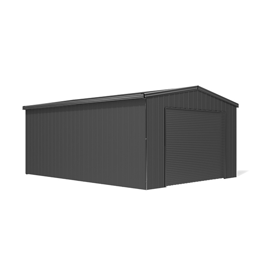  UBild Economy Single Garage 4.36m x 6m with Roller Door